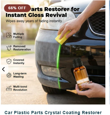 Car Plastic Parts Crystal Coating Restorer